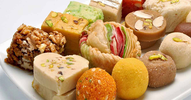 Delicious Indian sweetmeats