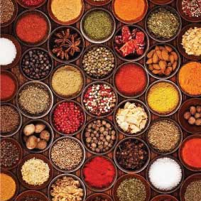 Whole and ground South African Indian spices